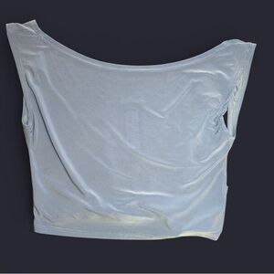 PrettyLittleThing Light Blue Tank Top